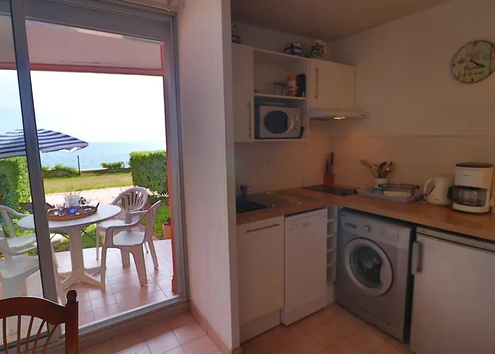 Studio Cabine Sete Avec Terrasse, Vue Mer Et Parking - Fr-1-472A-284 *